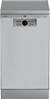 Picture of BEKO Free standing Dishwasher BDFS26040XA, Energy class C,  Width 45 cm, 6 programs, Inverter motor, SelfDry, Third drawer, Inox