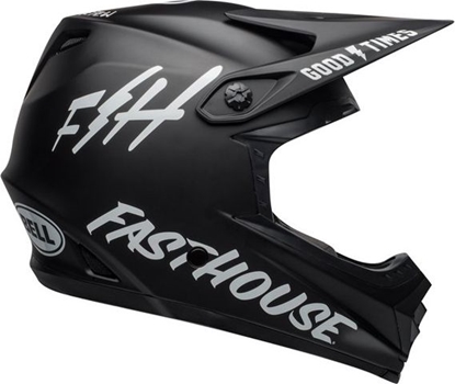 Attēls no Bell Kask full face FULL-9 FUSION MIPS fasthouse matte black white r. XS (51-53 cm)