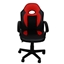 Изображение Biroja krēsls LUKA 54.5x57xH85-95cm melns/sarkans