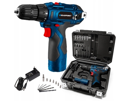 Attēls no Blaupunkt CD3010 12V Li-Ion drill/driver (charger and battery included)