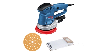 Attēls no Bosch GEX 34-150 Cardboard Box Random Orbit Sander
