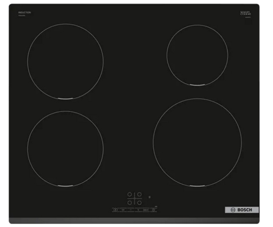 Picture of Bosch Serie 4 PIE631BB5E hob Black Built-in 60 cm Zone induction hob 4 zone(s)