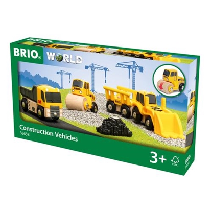 Picture of Brio BRIO construction vehicles, toy vehicle