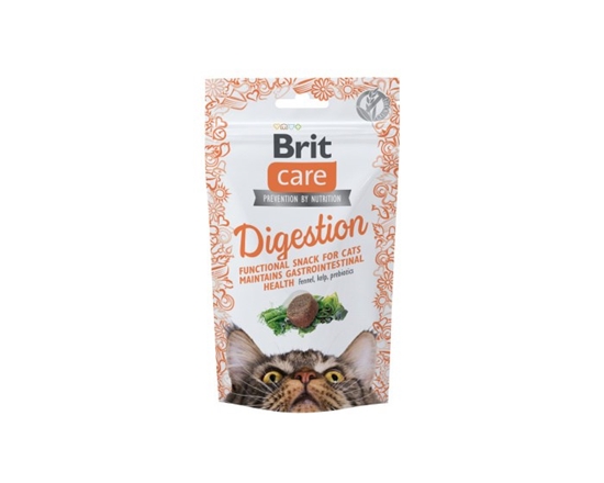 Picture of BRIT Care Cat Snack Digestion - cat treat - 50 g