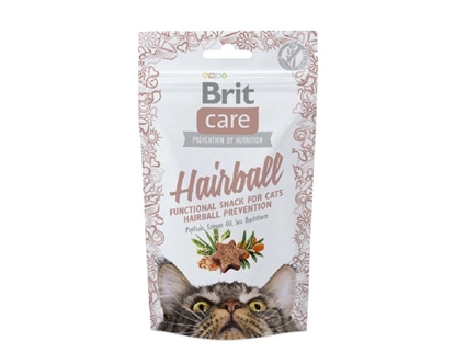 Attēls no BRIT Care Cat Snack Hairball - cat treat - 50 g