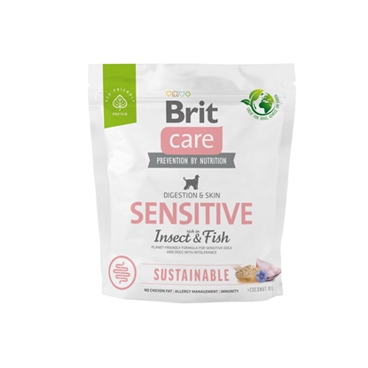 Attēls no BRIT Care Dog Sustainable Sensitive Insect & Fish - dry dog food - 1 kg