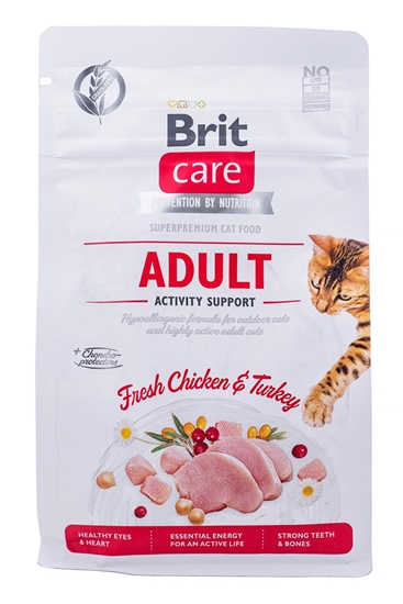 Изображение BRIT Care Grain Free Activity Support Adult - dry cat food - 400 g
