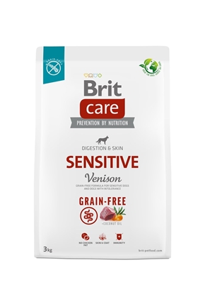 Picture of BRIT Care Grain-free Sensitive Venison 3kg dog