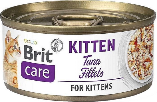 Picture of BRIT Care Kitten Tuna Fillets - wet cat food - 70g
