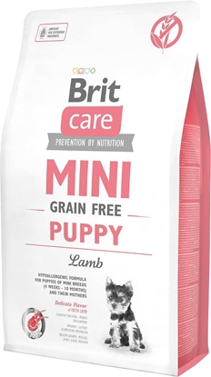 Attēls no BRIT Care Mini Grain-Free Puppy Lamb - dry dog food - 2 kg