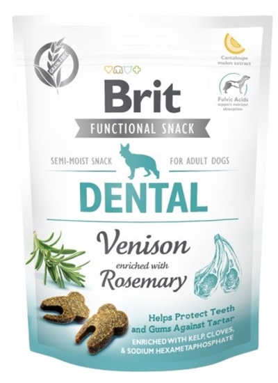 Изображение BRIT Functional Snack Dental Venison - Dog treat - 150g