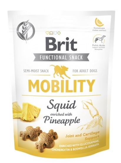 Picture of BRIT Functional Snack Mobility Squid - Dog treat - 150g