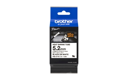 Изображение Brother HSE211E printer ribbon Black