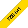 Picture of Brother labelling tape TZE-641 yellow/black   18 mm