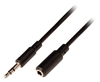 Picture of CAGP22050BK30 Stereo audio vads 3.5 mm male-3.5 mm female-3 m
