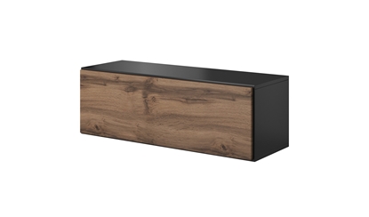 Picture of Cama full storage cabinet ROCO RO1 112/37/39 antracite/wotan oak
