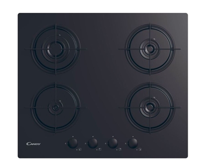 Picture of Candy CVW6BB Black Built-in 60 cm Gas 4 zone(s)