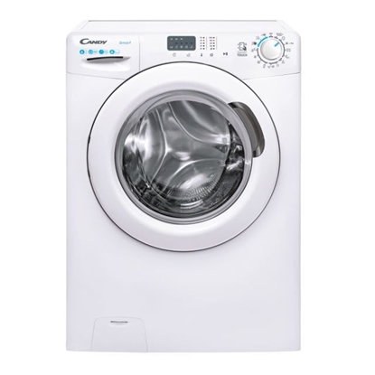 Attēls no Candy | Washing Machine | CS4 1061DE/1-S | Energy efficiency class D | Front loading | Washing capacity 6 kg | 1000 RPM | Depth 45 cm | Width 60 cm | LCD | NFC | White