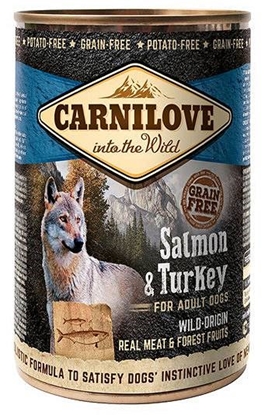Изображение CARNILOVE Into the Wild Salmon&Turkey - Wet dog food - 400 g