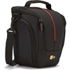 Picture of Case Logic | DCB-306 SLR Camera Bag | Black | * Designed to fit an SLR camera with standard zoom lens attached * Internal zippered pocket stores memory cards, filter or lens cloth * Side zippered pockets store an extra battery, cables, lens cap, or small 