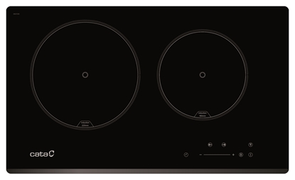 Picture of CATA | IB 2 PLUS BK/A | Hob | Induction | Number of burners/cooking zones 2 | Touch | Timer | Black