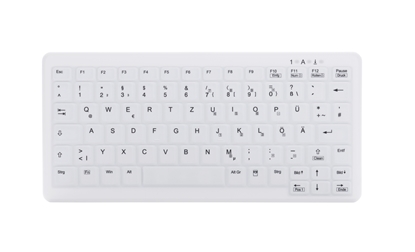 Attēls no CHERRY AK-C4110 keyboard RF Wireless QWERTZ German White