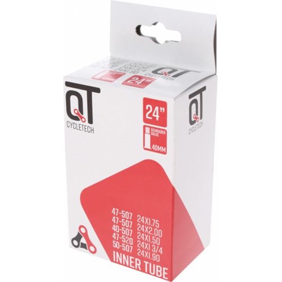 Изображение 24 x 1.75 (40/50-507/520) A/V 40mm QT Inner Tube