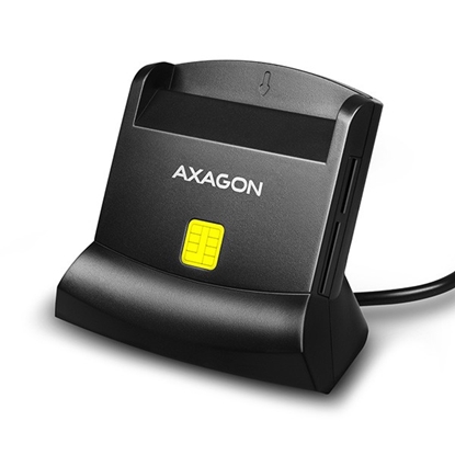 Picture of Axagon CRE-SM2 4-slot Smart card reader