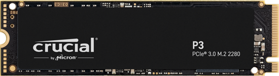 Picture of Crucial P3                1000GB NVMe PCIe M.2 SSD