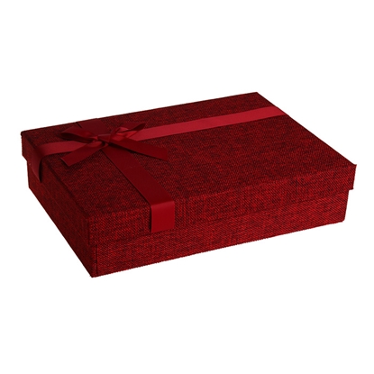 Picture of Dāvanu kaste taisnstūru sarkana 31x22x7cm