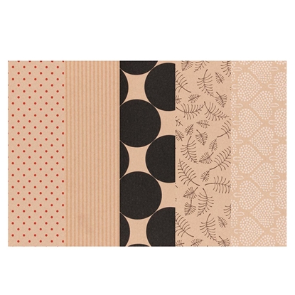 Picture of Dāvanu papīrs Winteria Kraft 70cmx5m