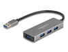 Picture of Delock 4 Port USB 3.2 Gen 1 Hub with USB Type-A connector – USB Type-A ports on the side