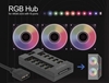 Изображение Delock RGB Hub for ARGB LEDs with 10 ports