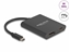 Attēls no Delock USB Type-C™ Adapter zu DisplayPort (DP Alt Mode) 8K mit HDR und Power Delivery 60 W
