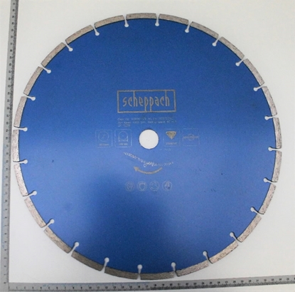 Attēls no Dimanta disks segmentets HSM3500 Ø350x25.4 mm, Scheppach
