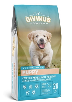 Attēls no DIVINUS Puppy Chicken - dry dog food - 20 kg