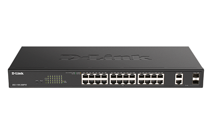 Picture of SWitch 440mm D-Link DGS-1100-26MPV2     2*Combo/24xGE PoE+ retail
