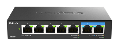 Picture of D-Link 7-Port Multi-Gigabit Unmanaged Switch