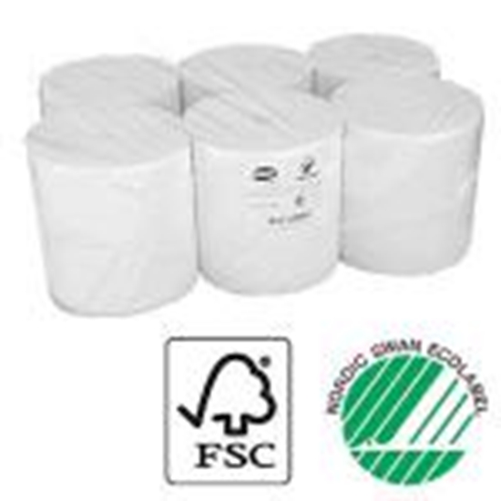 Picture of Dvieļi Ooops! Coreless 300m,  1 slāņa,  balti