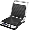 Picture of ECG Contact grill ECG KG 1000 GOURMET, 1650 - 2000W, 4 cooking positions, BBQ Booster, Inox color