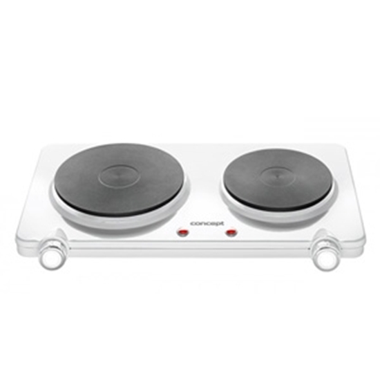 Picture of Elektriskā plītiņa Concept 2-el.balta
