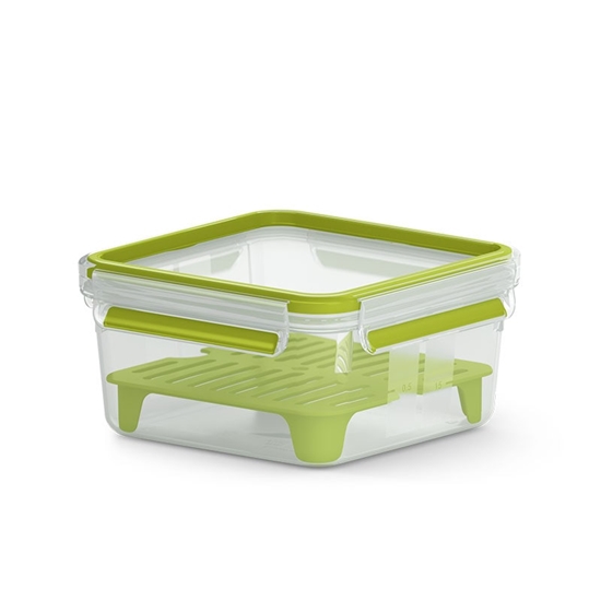 Picture of EMSA Clip&Go Food Storage Box green 1,3 L