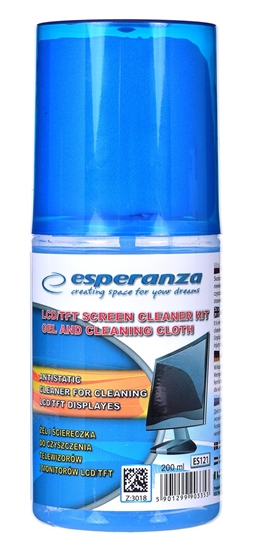 Picture of Esperanza ES121 equipment cleansing kit LCD/TFT/Plasma 200 ml