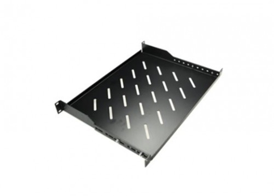 Picture of Fiksēts plaukts, 4 priekšējie + 4 muguras stiprinājuma punkti, 450mm, melns