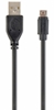 Picture of Gembird USB Male - MicroUSB Male 1.8m Black DoubleSided