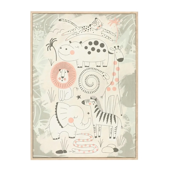 Picture of Glezna 4Living wild animals 50x70cm