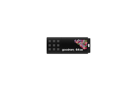 Picture of Goodram memory USB UME2 SPRING 64GB USB 2.0 Black USB flash drive USB Type-A