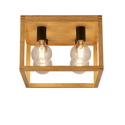 Picture of Gr.l.-SQUARE 4x60W E27 koka