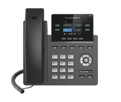 Picture of Grandstream Networks GRP2612P IP phone Black 2 lines TFT