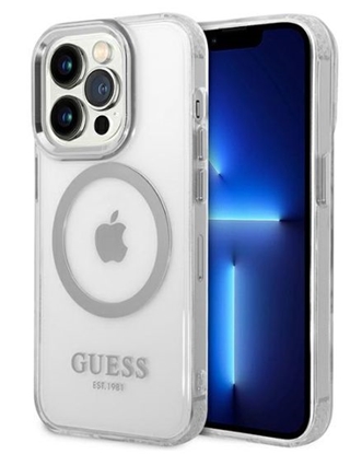 Picture of Guess GUHMP14XHTRMS Back Case for Apple iPhone 14 Pro Max